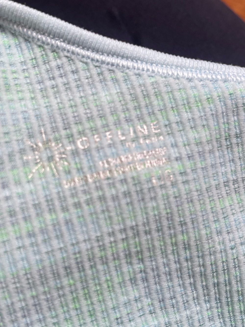 NWOT Aerie Offline One Shoulder Bralette - Picture 3 of 3